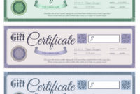 Awesome Donation Certificate Template