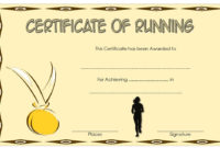 Awesome Editable Running Certificate