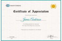 Awesome Employee Certificate Of Service Template