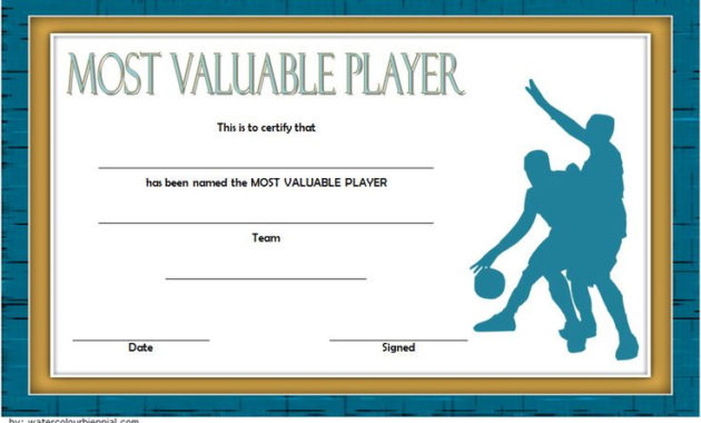 Awesome Mvp Certificate Template