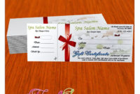 Awesome Nail Salon Gift Certificate