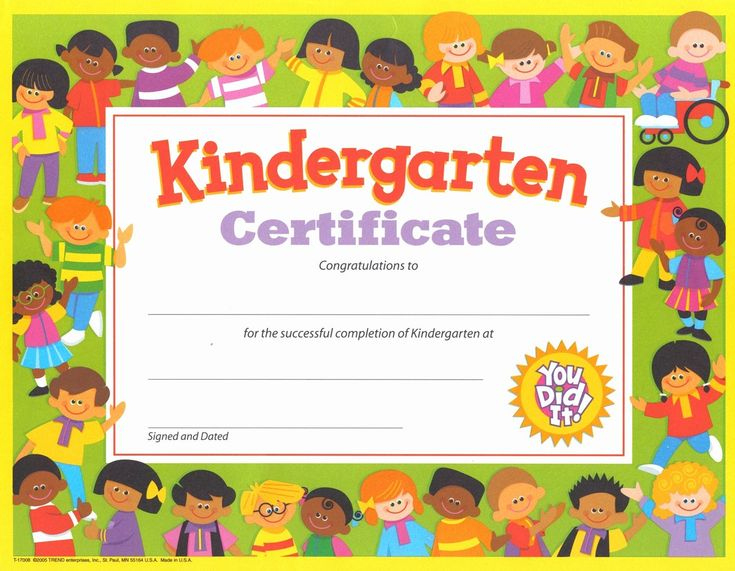 Awesome Pre K Diploma Certificate Editable Templates