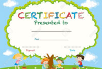 Awesome Swimming Certificate Templates Free