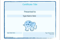 Best Babysitting Certificate Template