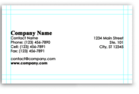 Best Blank Business Card Template Photoshop