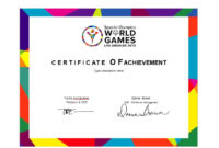 Best Certificate Of Achievement Template For Kids