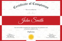 Best Certification Of Completion Template