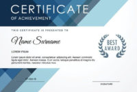 Best Editable Certificate Social Studies