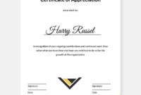 Best Employee Anniversary Certificate Template