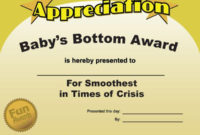 Best Free Funny Award Certificate Templates For Word