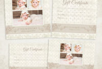 Best Free Photography Gift Certificate Template