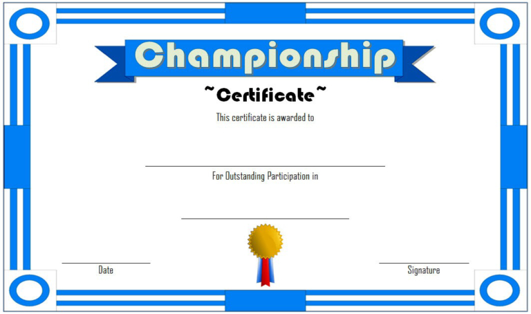 Download Teamwork Certificate Template For Free Formtemplate