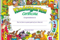 Best Kindergarten Graduation Certificates To Print Free