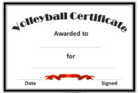 Best Player Of The Day Certificate Template