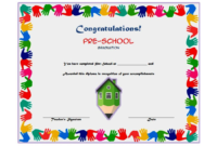 Best Printable Kindergarten Diploma Certificate