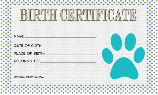 Best Stuffed Animal Adoption Certificate Editable Templates
