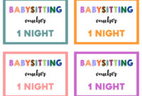 Fantastic Babysitting Certificate Template 8 Ideas