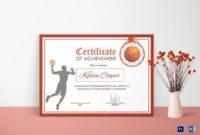 Fantastic Basketball Gift Certificate Templates