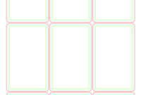 Fantastic Blank Playing Card Template