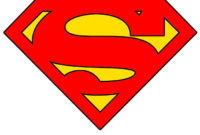 Fantastic Blank Superman Logo Template