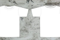 Fantastic Blank T Shirt Design Template Psd