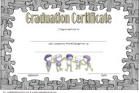 Fantastic Certificate For Pre K Graduation Template