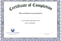 Fantastic Certificate Of Participation Word Template