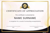 Fantastic Employee Recognition Certificates Templates Free