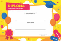 Fantastic Free Printable Graduation Certificate Templates