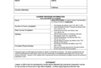 Fantastic Marriage Counseling Certificate Template