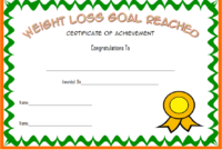 Fantastic Physical Fitness Certificate Template Editable