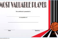 Fascinating Basketball Tournament Certificate Template