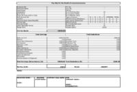 Fascinating Blank Payslip Template
