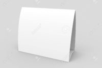 Fascinating Blank Tent Card Template