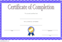 Fascinating Dog Training Certificate Template Free 10 Best