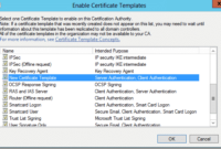 Fascinating Domain Controller Certificate Template