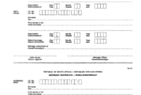Fascinating Fillable Birth Certificate Template