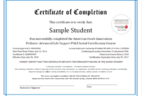 Fascinating Free Completion Certificate Templates For Word