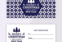 Fascinating Gift Certificate Template Publisher