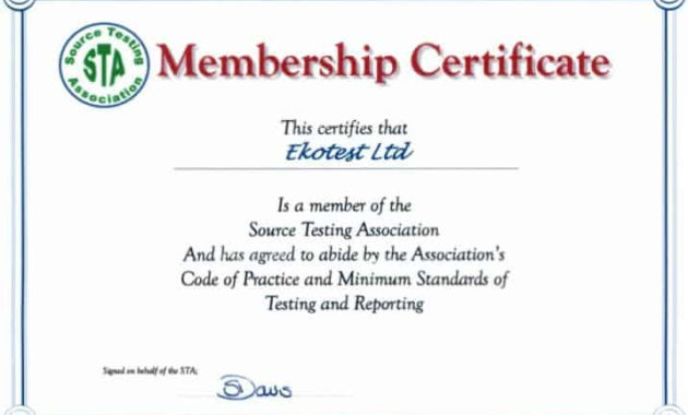 Fascinating Life Membership Certificate Templates