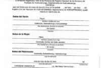 Fascinating Marriage Certificate Translation From Spanish To English Template