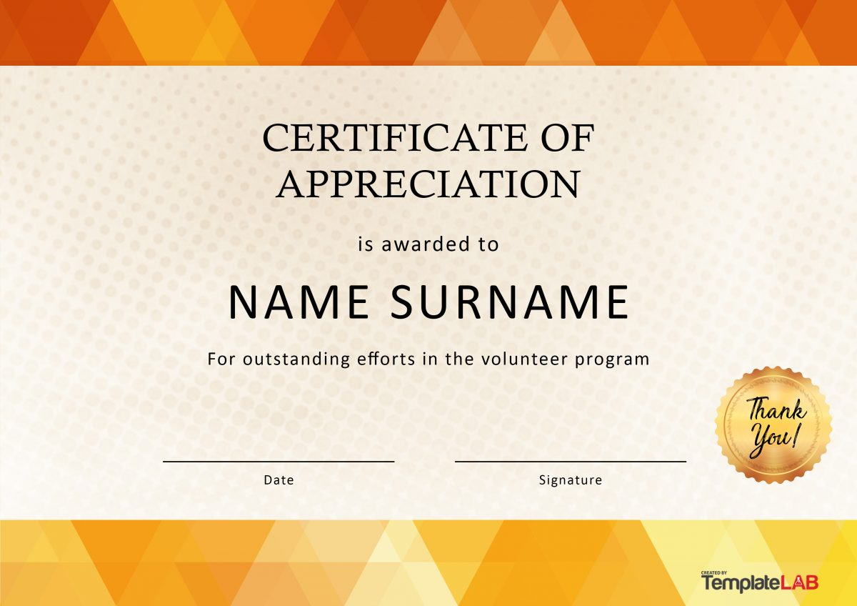 Fascinating Template For Recognition Certificate
