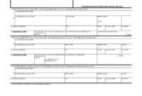 Free Blank Personal Financial Statement Template