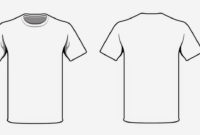 Free Blank Tee Shirt Template – Sparklingstemware