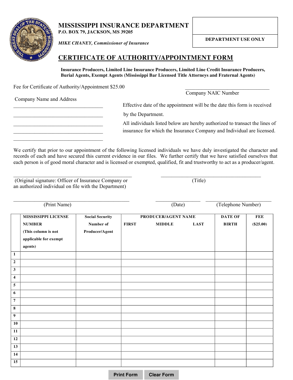Professional Certificate Of Authorization Template Sparklingstemware