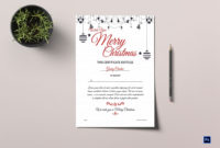Free Gift Certificate Template Photoshop