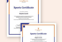 Free Player Of The Day Certificate Template