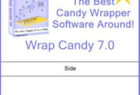 Fresh Blank Candy Bar Wrapper Template For Word