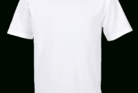 New Blank T Shirt Outline Template