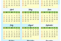 New Full Page Blank Calendar Template